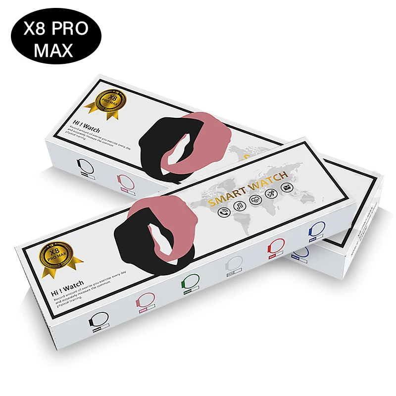 IWO Series 8 Smart Watch X8 Pro Max Bluetooth Call Custom Dial Sport Sleep Monitor Heart Rate Men Woman Smartwatch PK I7 I8 T900
IWO Series 8 Smart Watch X8 Pro Max Bluetooth Call Custom Dial Sport Sleep Monitor Heart Rate Men Woman Smartwatch PK I7 I8 T900