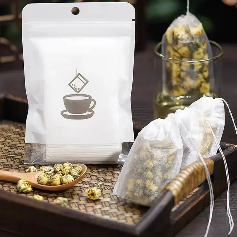 100pcs Disposable Tea Bags Food Grade Tea Infuser With String Heal Seal Herb Spice Tea Loose Coffee Filters Teabags Pouches Tool
100pcs Disposable Tea Bags Food Grade Tea Infuser With String Heal Seal Herb Spice Tea Loose Coffee Filters Teabags Pouches Tool