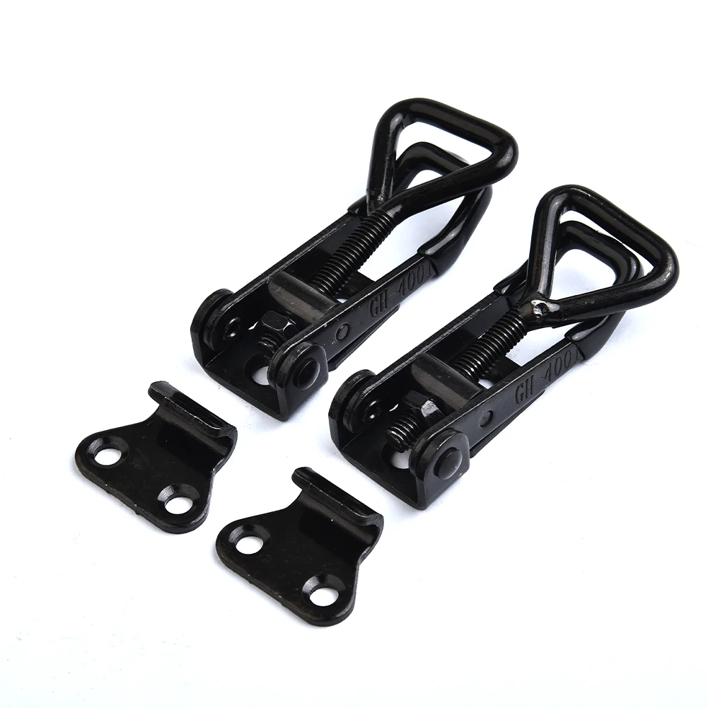 2pcs GH-4001 Black Adjustable Toggle Clamp Steel Hasp Catch Clip Quick Fixture Toolbox Case Metal Toggle Latch Catch Clasp
2pcs GH-4001 Black Adjustable Toggle Clamp Steel Hasp Catch Clip Quick Fixture Toolbox Case Metal Toggle Latch Catch Clasp