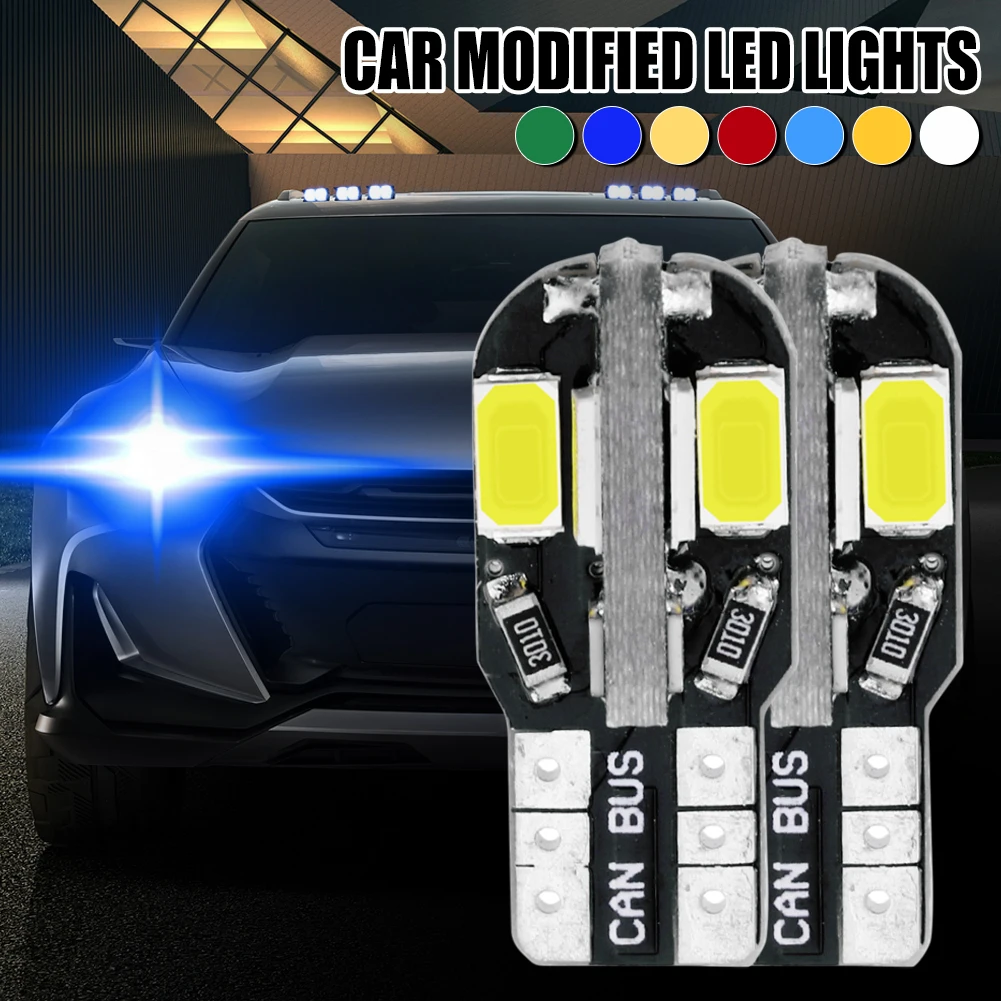 20Pcs T10 LED 8-5730-SMD LED Interior Map Dome Light Side Marker License Plate Signal Lamp Clearance Light 12V 2W Waterproof
20Pcs T10 LED 8-5730-SMD LED Interior Map Dome Light Side Marker License Plate Signal Lamp Clearance Light 12V 2W Waterproof