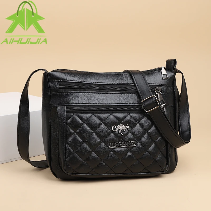 Fashion Lingge All-match Messenger Bag for Women High Capacity Shoulder Bags 2022 New High Quality Pu Leather Female Handbags
Fashion Lingge All-match Messenger Bag for Women High Capacity Shoulder Bags 2022 New High Quality Pu Leather Female Handbags