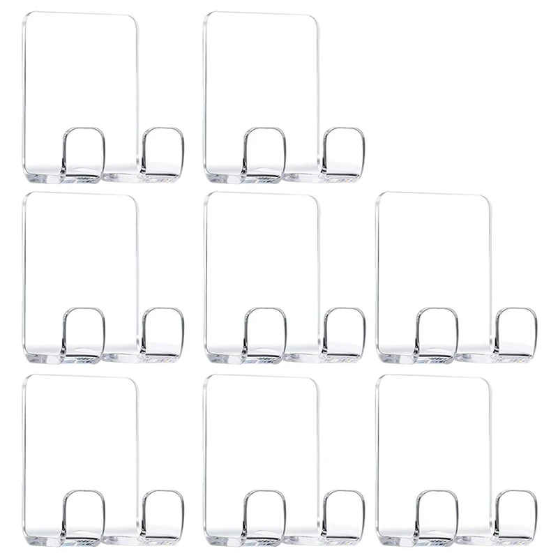 8 Pieces Acrylic Self Adhesive Razor Holder Hooks Shower Hook For Bathroom Kitchen Organizer Razor Plug Towel
8 Pieces Acrylic Self Adhesive Razor Holder Hooks Shower Hook For Bathroom Kitchen Organizer Razor Plug Towel