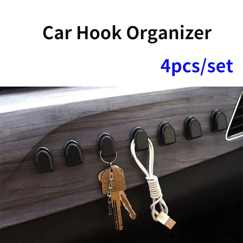 20/4Pcs Car Hook Organizer Storage for USB Cable Headphone Key Storage Self Adhesive Wall Hook Hanger Auto Fastener Clip Stuff
20/4Pcs Car Hook Organizer Storage for USB Cable Headphone Key Storage Self Adhesive Wall Hook Hanger Auto Fastener Clip Stuff