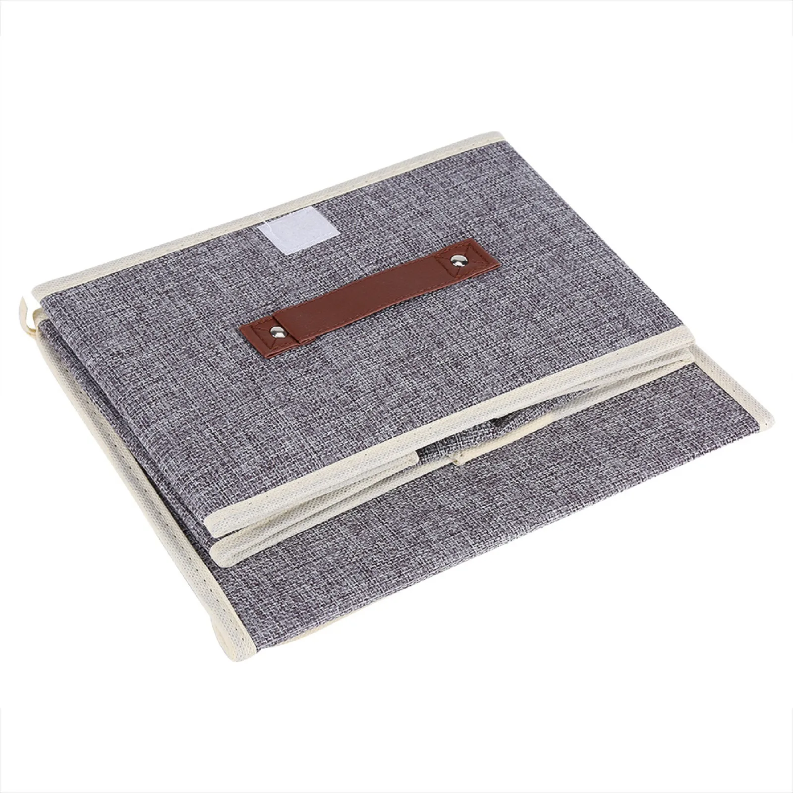 Fabric Folding Clothing Storage Box Home Closet Clothes Books Children Toys Organizer (Gray) Clothing Storage Box
Fabric Folding Clothing Storage Box Home Closet Clothes Books Children Toys Organizer (Gray) Clothing Storage Box