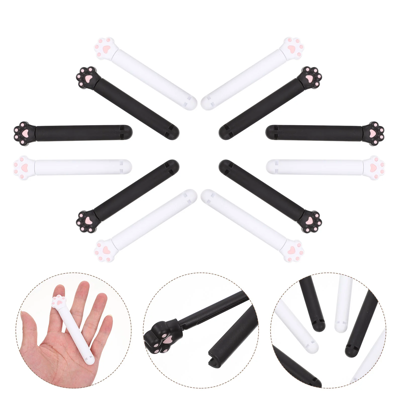 Clips Sealing Chip Clamp Sealer Snack Clip Seal Bread Fresh Pouch Kitchen Clamps Packet Duty Packets Cute Claw Cat Tight Air
Clips Sealing Chip Clamp Sealer Snack Clip Seal Bread Fresh Pouch Kitchen Clamps Packet Duty Packets Cute Claw Cat Tight Air