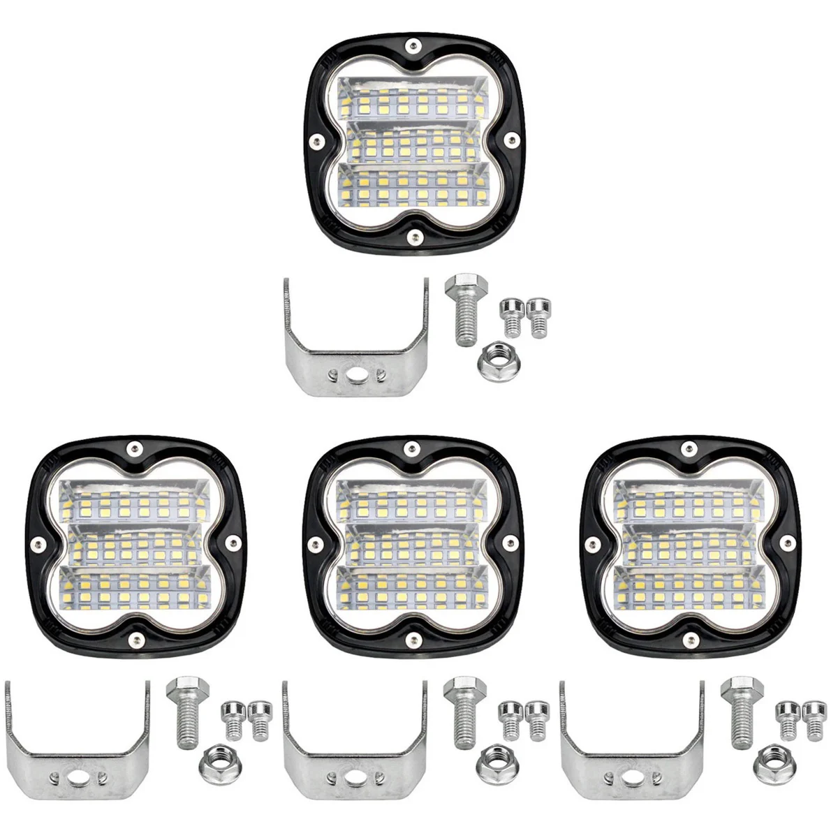 4pcs Led Spotlight Lighting Work Light For Off Road Car Motorcycle Trucks Tractors
4pcs Led Spotlight Lighting Work Light For Off Road Car Motorcycle Trucks Tractors