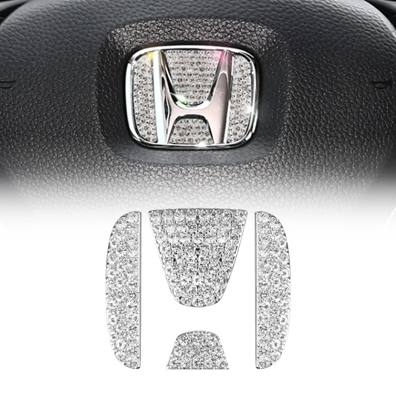 1X Car Steering Wheel Crystal Diamond Bling Sticker For Honda Civic Accord CRV Odyssey City 2015-2022 Car Decoration Decals
1X Car Steering Wheel Crystal Diamond Bling Sticker For Honda Civic Accord CRV Odyssey City 2015-2022 Car Decoration Decals