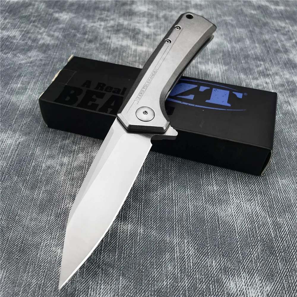 ZT 0808 Folding Pocket Knife D2 Blade All Steel Handle Hunting Tactical Survival Multifunction Knife EDC Tool Kitchen Knife
ZT 0808 Folding Pocket Knife D2 Blade All Steel Handle Hunting Tactical Survival Multifunction Knife EDC Tool Kitchen Knife