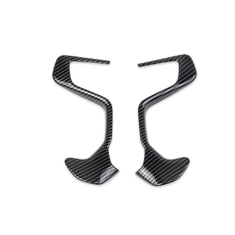 2Pcs Car Interior Steering Wheel Cover Trims Moulding Decorative Stickers Carbon Fiber Pattern For GMC Sierra 2014-2018
2Pcs Car Interior Steering Wheel Cover Trims Moulding Decorative Stickers Carbon Fiber Pattern For GMC Sierra 2014-2018