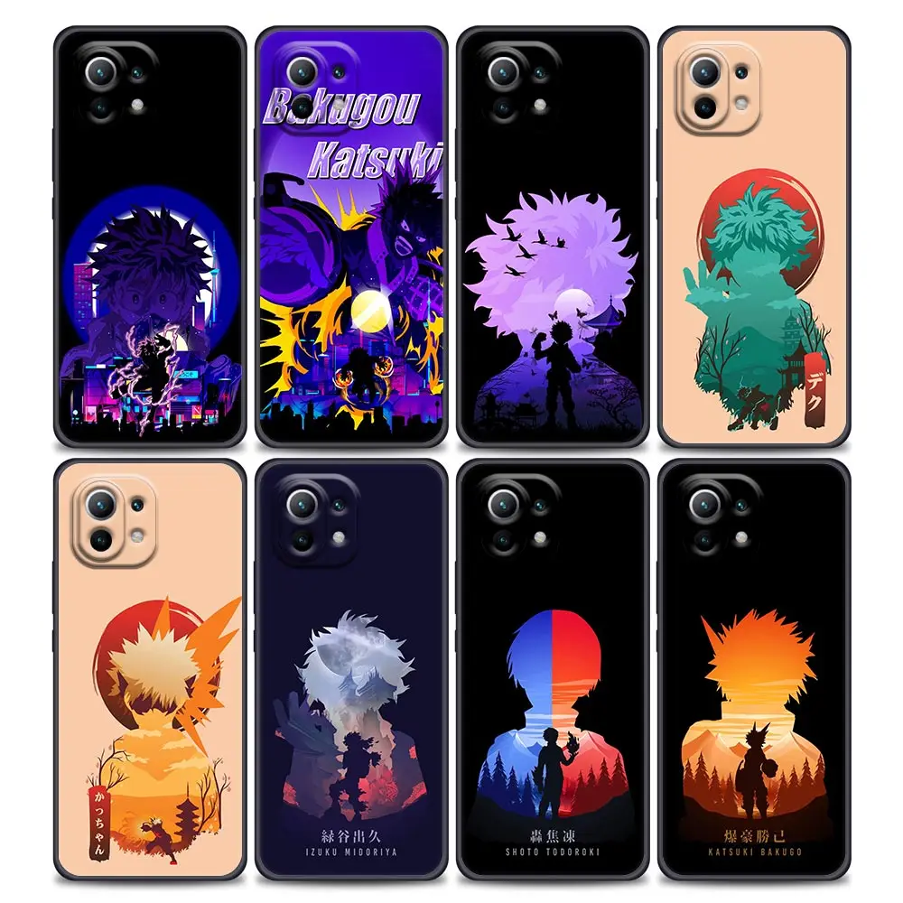 My Hero Academia Comic Anime Phone Case For Xiaomi Mi 12 12X 11T X4 NFC M3 F3 GT M4 Pro Lite NE 5G 4G Poco M3 M4 X4 Cover Fundas
My Hero Academia Comic Anime Phone Case For Xiaomi Mi 12 12X 11T X4 NFC M3 F3 GT M4 Pro Lite NE 5G 4G Poco M3 M4 X4 Cover Fundas
