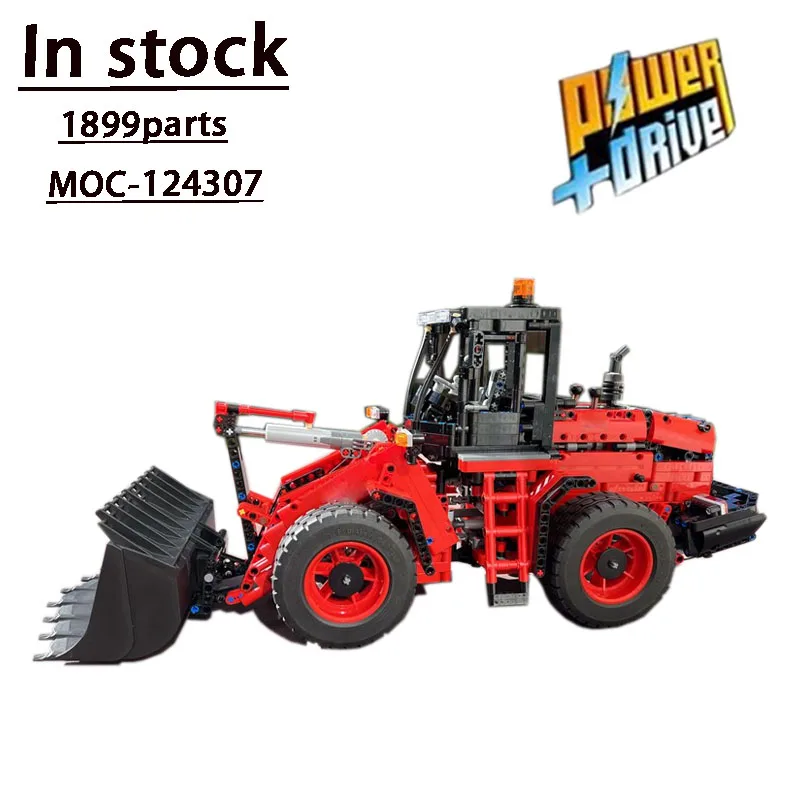 MOC-124307 Red New Wheel Loader Splicing Building Block Model City Important Construction Machine 1899 Parts Toys for Children
MOC-124307 Red New Wheel Loader Splicing Building Block Model City Important Construction Machine 1899 Parts Toys for Children