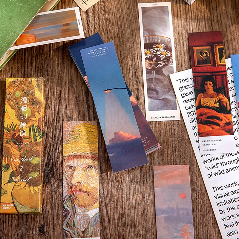 30 pcs/1 lot High Quality Warm Series Paper Bookmarks for Share/book markers/stationery
30 pcs/1 lot High Quality Warm Series Paper Bookmarks for Share/book markers/stationery