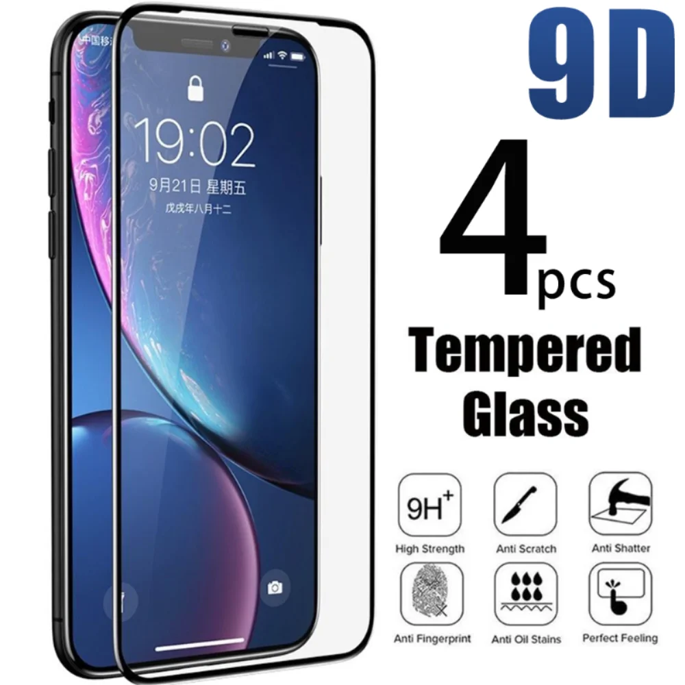 4 шт. закаленное стекло для IPhone 14 13 12 11 Pro Max, Защита экрана для IPhone 12Mini 13Mini 7 8 14 Plus SE X XS XR 14Pro, стекло
4 шт. закаленное стекло для IPhone 14 13 12 11 Pro Max, Защита экрана для IPhone 12Mini 13Mini 7 8 14 Plus SE X XS XR 14Pro, стекло