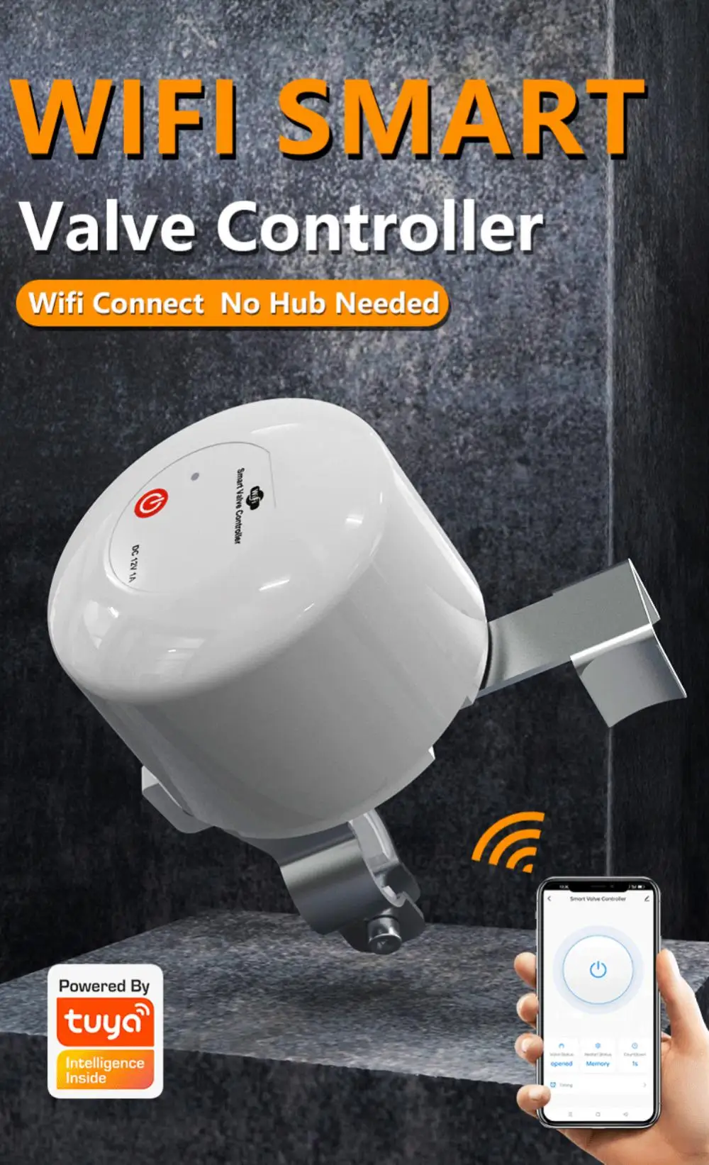 Tuya WiFi APP Remote Timing Graffiti Intelligent WiFi Valve Manipulator Water Valve Water Leakage Gas Switch Controller Kits
Tuya WiFi APP Remote Timing Graffiti Intelligent WiFi Valve Manipulator Water Valve Water Leakage Gas Switch Controller Kits