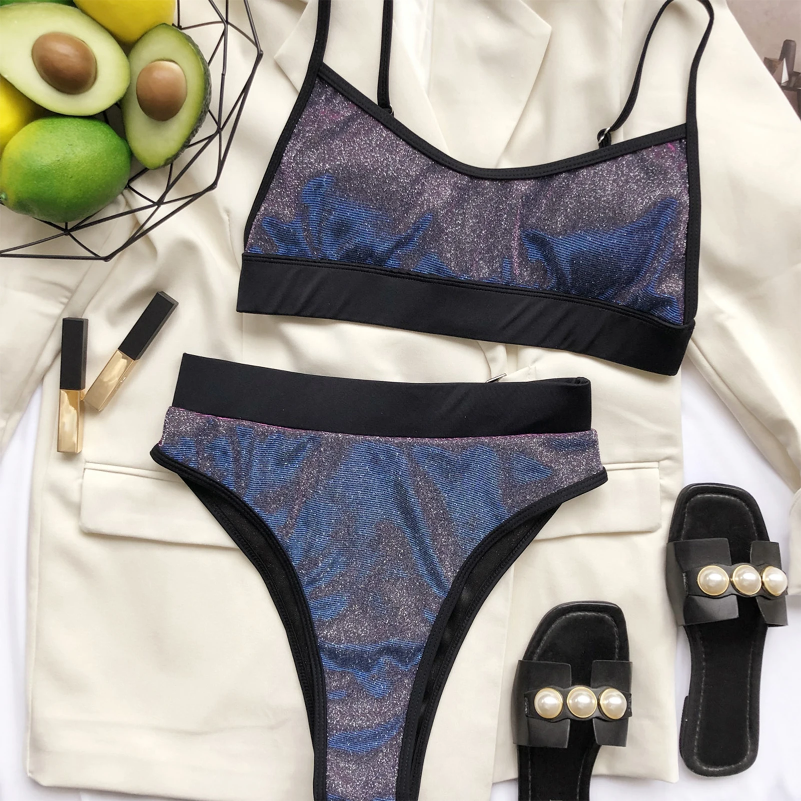 Сверкающее женское бикини, Женские Треугольные комплекты бикини, сексуальные бразильские купальники B2Cshop
Сверкающее женское бикини, Женские Треугольные комплекты бикини, сексуальные бразильские купальники B2Cshop