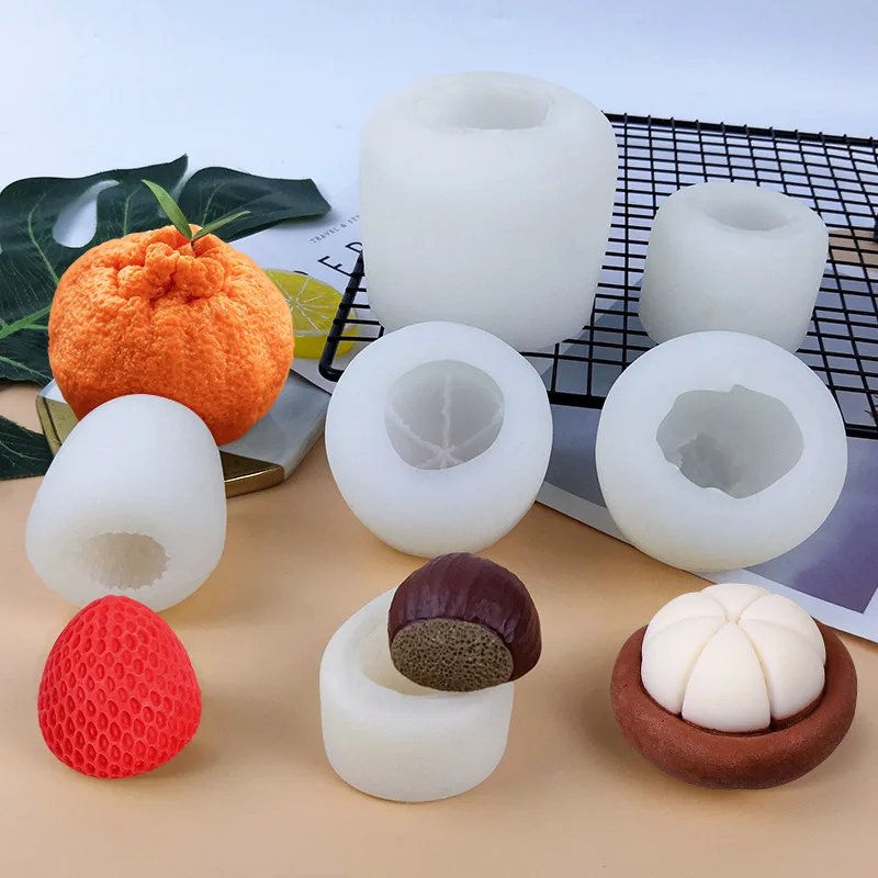 Ugly Orange Strawberry Mangosteen Scented Candle Silicone Mold Fruit DIY Mold Candle Making Supplies ароматические свечи 2023
Ugly Orange Strawberry Mangosteen Scented Candle Silicone Mold Fruit DIY Mold Candle Making Supplies ароматические свечи 2023