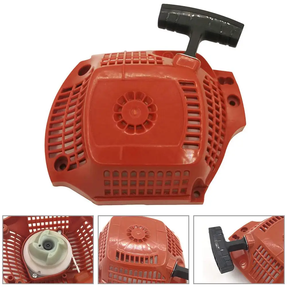Chainsaw Pull Starter For Husqvarna 135, 140, 435, 435E, 440, 440E Spare Parts Replacement Starter Assembly 504597002
Chainsaw Pull Starter For Husqvarna 135, 140, 435, 435E, 440, 440E Spare Parts Replacement Starter Assembly 504597002