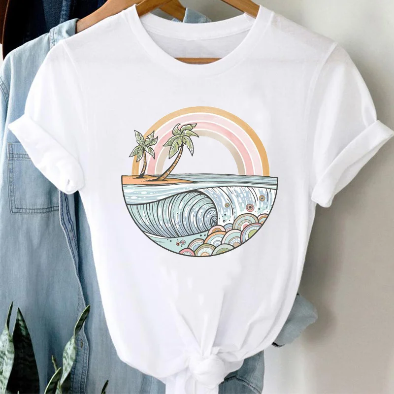 T-shirts Women Cartoon Wave Beach 90s Fashion Clothing Spring Summer Clothes Graphic Tshirt Top Lady Print Female Tee T-Shirt
T-shirts Women Cartoon Wave Beach 90s Fashion Clothing Spring Summer Clothes Graphic Tshirt Top Lady Print Female Tee T-Shirt