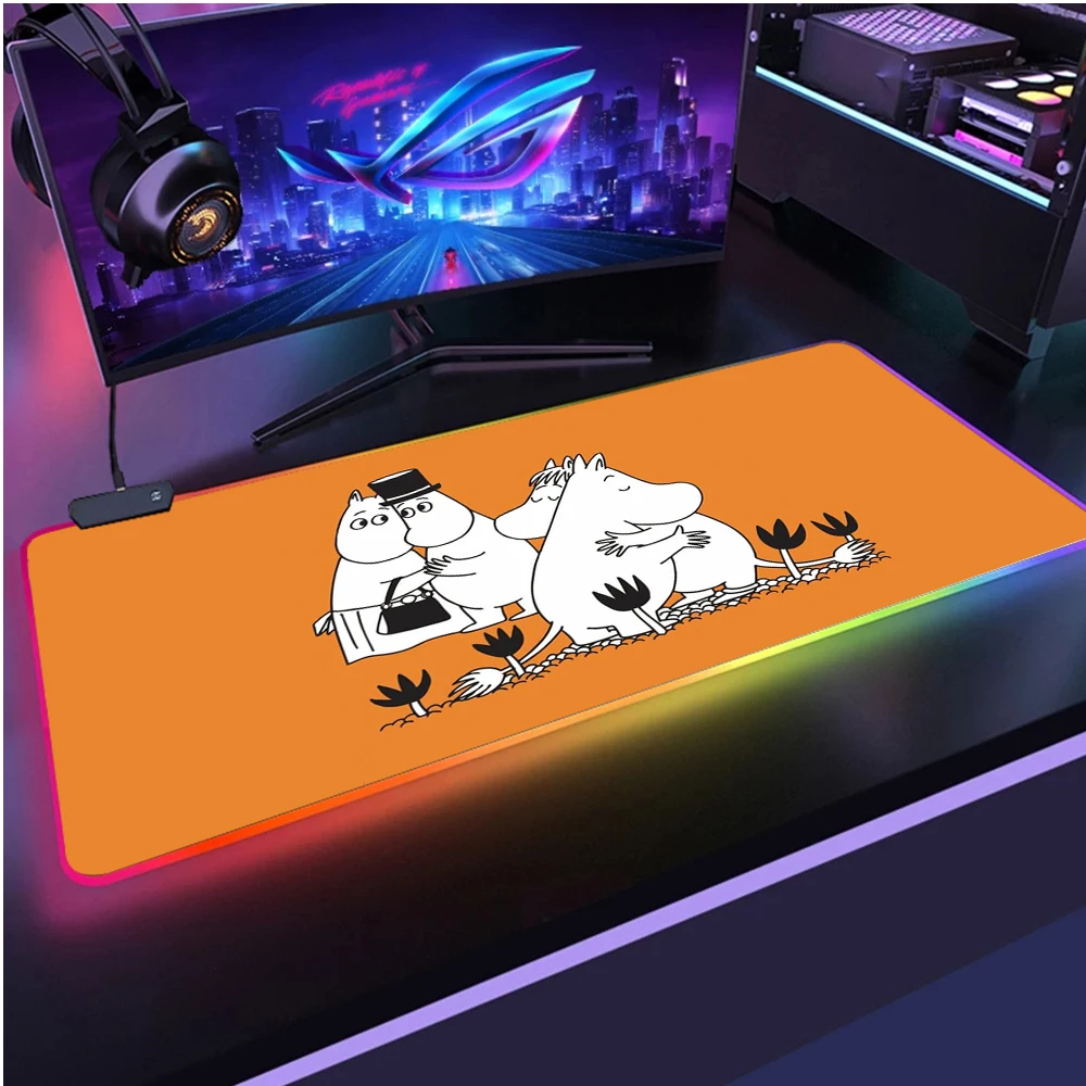 Cartoon Cute Hippo Moomines RGB Alfombrilla Gaming Accessories Non-slip Mouse Pad 30X60 Mausepad Large Podkladka Pod Mysz 90x30
Cartoon Cute Hippo Moomines RGB Alfombrilla Gaming Accessories Non-slip Mouse Pad 30X60 Mausepad Large Podkladka Pod Mysz 90x30