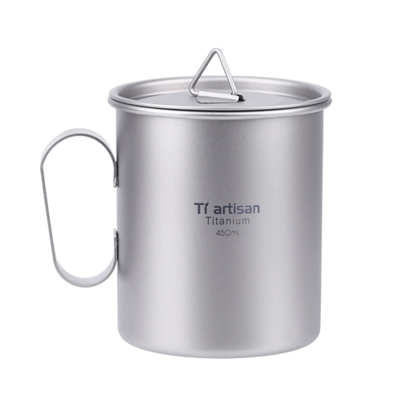 450ml Outdoor Titanium Tea Cup Camping Pot Coffee Milk Mug With Lid Fixed Handle Double Milk Tea Cups Office Water Cups
450ml Outdoor Titanium Tea Cup Camping Pot Coffee Milk Mug With Lid Fixed Handle Double Milk Tea Cups Office Water Cups