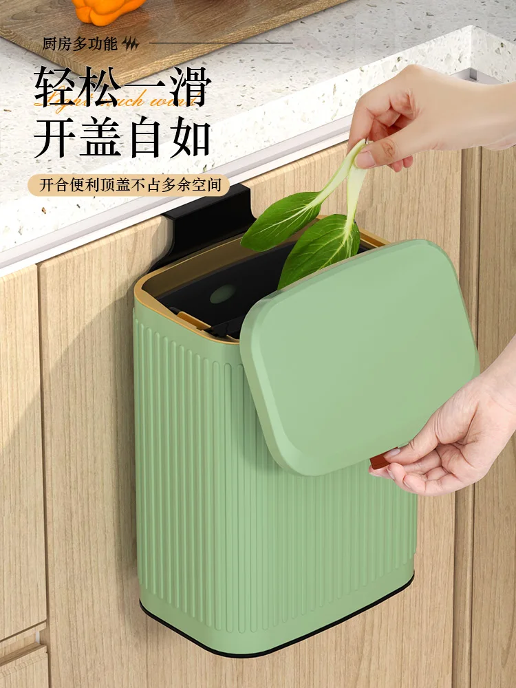 Kitchen Trash Can Hanging Household Wallmounted Desktop Stainless Steel Storage Bucket with Lid Toilet Toilet Small Bucket X711S
Kitchen Trash Can Hanging Household Wallmounted Desktop Stainless Steel Storage Bucket with Lid Toilet Toilet Small Bucket X711S