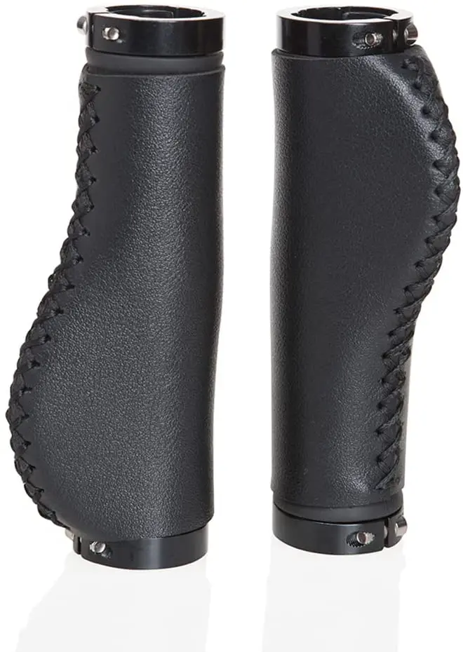 Bike Handlebar Grips Ergonomic Design Non-Slip PVC Microfiber Leather Hand-Sewn Double Lock-on Bicycle Handle Grips 22.2x130mm
Bike Handlebar Grips Ergonomic Design Non-Slip PVC Microfiber Leather Hand-Sewn Double Lock-on Bicycle Handle Grips 22.2x130mm