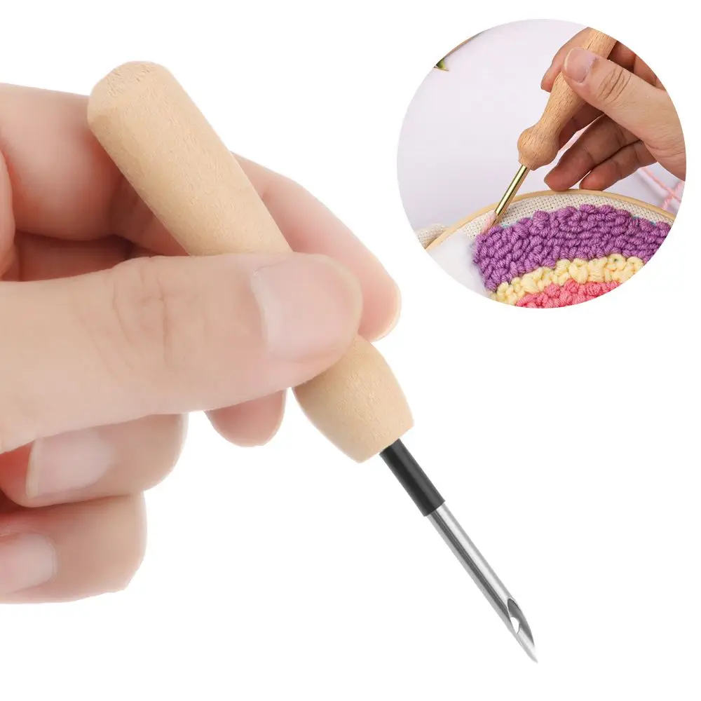 Pratical Magic Needle Threader DIY Embroidery Pen Wooden Handle DIY Tool Sewing Accessories
Pratical Magic Needle Threader DIY Embroidery Pen Wooden Handle DIY Tool Sewing Accessories