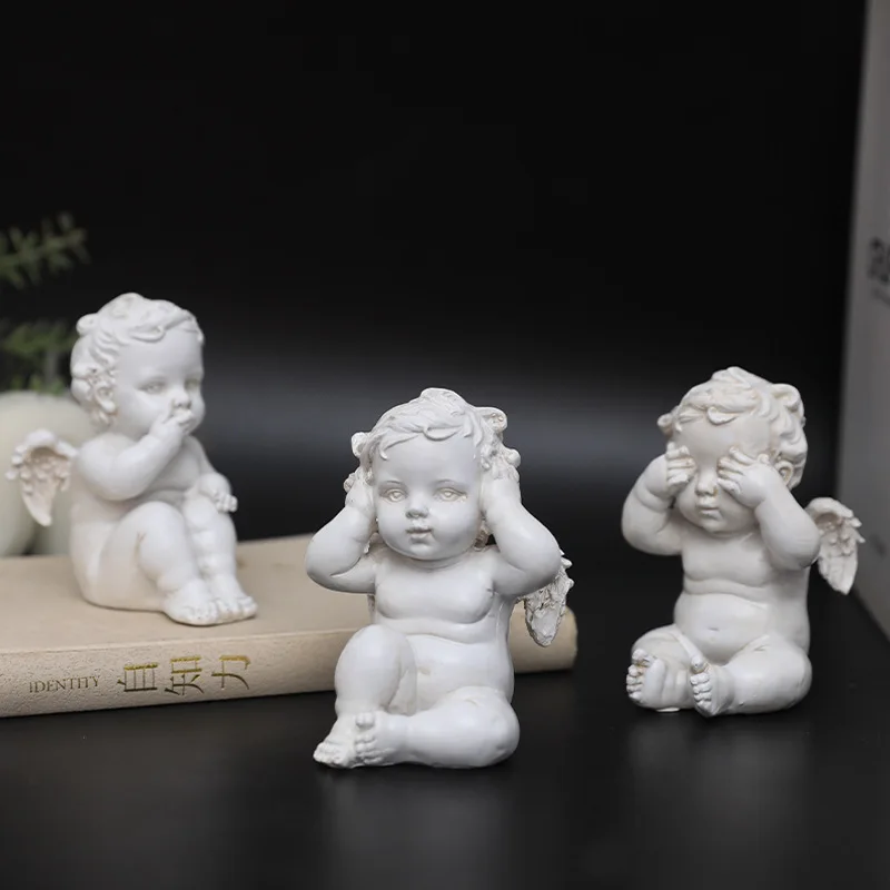 Nordic Retro Don't see, Don't listen, Don't say Angel Ornaments Resin Plastic Character Furnishings Home Porch Like Decoration
Nordic Retro Don't see, Don't listen, Don't say Angel Ornaments Resin Plastic Character Furnishings Home Porch Like Decoration