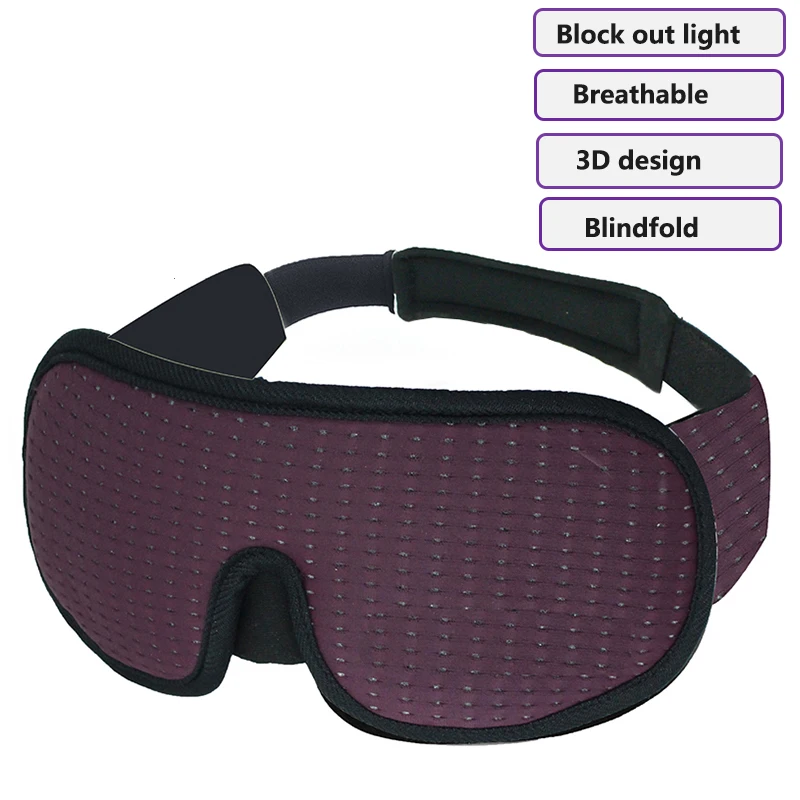 3D Blocking Light Sleeping Eye Mask Soft Padded Travel Shade Cover Rest Relax Sleeping Blindfold Eye Cover Sleep Mask Eyepatch
3D Blocking Light Sleeping Eye Mask Soft Padded Travel Shade Cover Rest Relax Sleeping Blindfold Eye Cover Sleep Mask Eyepatch