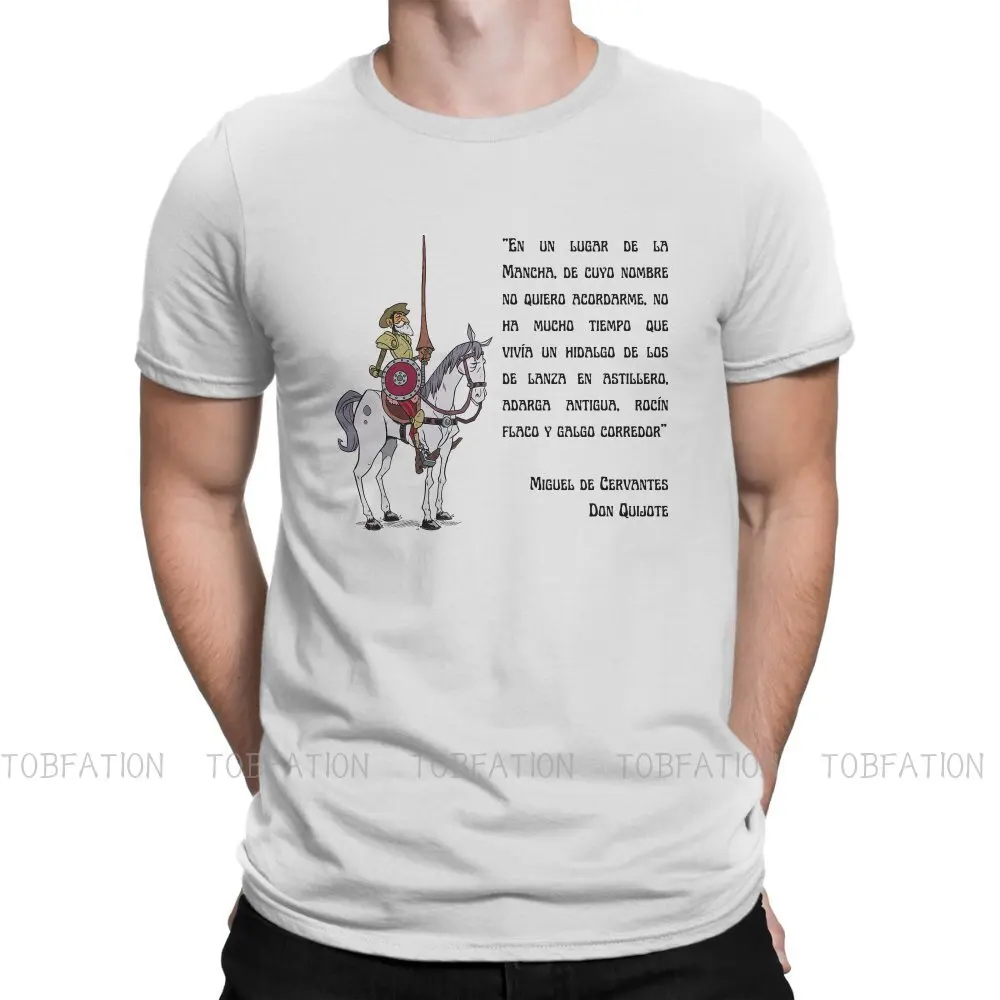 Knight Essential Round Collar TShirt Don Quijote De La Mancha Fabric Original T Shirt Man's Clothes Fashion Oversized Big Sale
Knight Essential Round Collar TShirt Don Quijote De La Mancha Fabric Original T Shirt Man's Clothes Fashion Oversized Big Sale