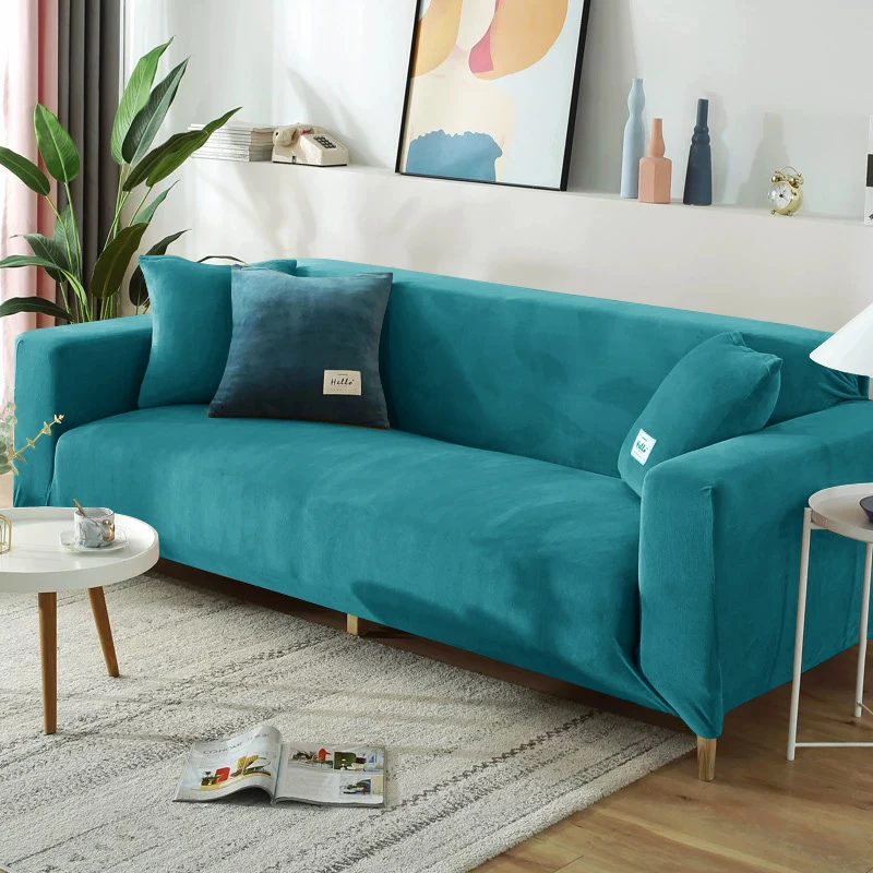 Velvet Elastic Sofa Cover for Living Room L Shaped Solid Color Couch Slipcovers Soft Stretch Sofa Cushion Seat Cover Protector
Velvet Elastic Sofa Cover for Living Room L Shaped Solid Color Couch Slipcovers Soft Stretch Sofa Cushion Seat Cover Protector