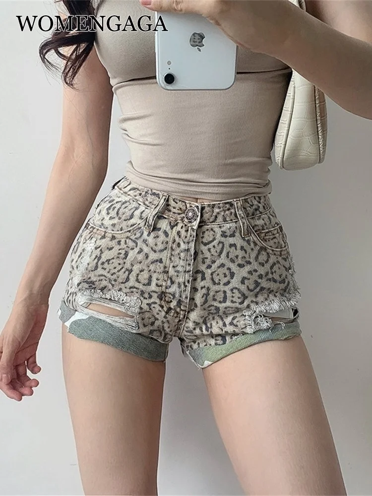 2022 Summer New Hot Europe Skinny Leopard Print Vintage Hole Tassel Girl Female Women Must Shorts Cowboy Denim korean hot VDGV
2022 Summer New Hot Europe Skinny Leopard Print Vintage Hole Tassel Girl Female Women Must Shorts Cowboy Denim korean hot VDGV