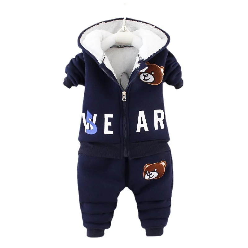 New Winter Baby Girls Clothes Suit Children Boys Thick Warm Hooded Jacket Pants 2Pcs/Sets Toddler Casual Costume Kids Tracksuits
New Winter Baby Girls Clothes Suit Children Boys Thick Warm Hooded Jacket Pants 2Pcs/Sets Toddler Casual Costume Kids Tracksuits