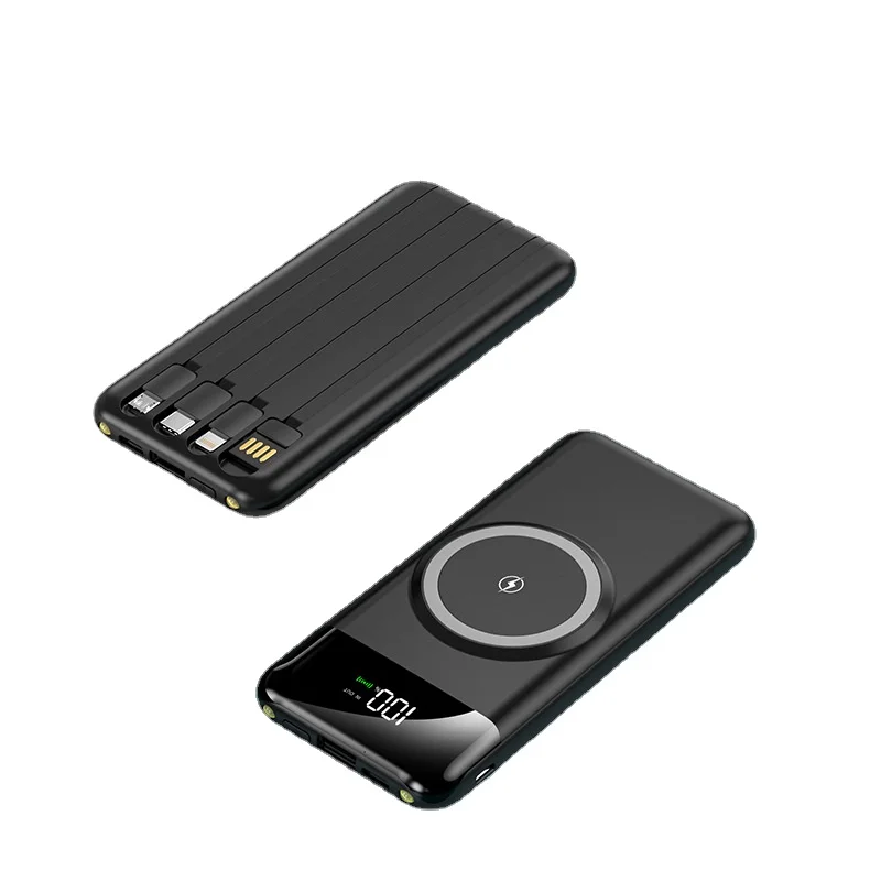 With Cable Portable Power Source Large Capacity Wireless Charger 20000 MA Power Bank Gift with Cable
With Cable Portable Power Source Large Capacity Wireless Charger 20000 MA Power Bank Gift with Cable