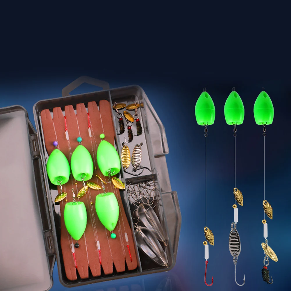 Floats Fishing Line Group 7/9/10# Bobbers Fishing Tackle Box Flies Hook Sequin Bait For Carp Fishing High Quality
Floats Fishing Line Group 7/9/10# Bobbers Fishing Tackle Box Flies Hook Sequin Bait For Carp Fishing High Quality