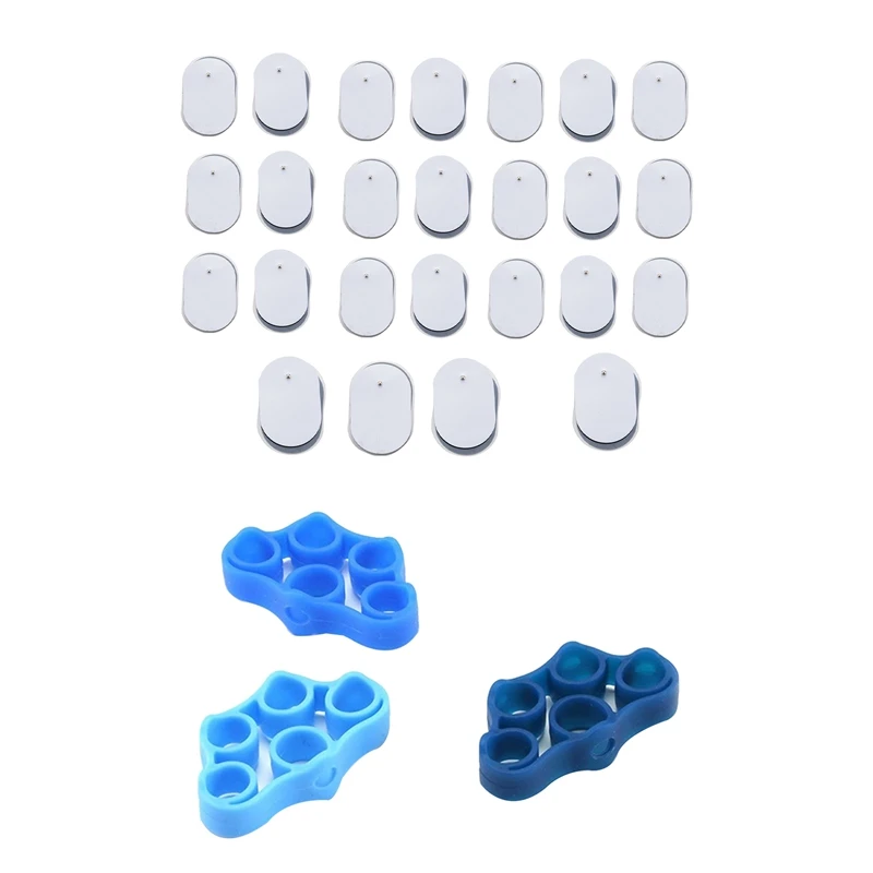 50Pcs Electrode Self Adhesive Pads for Nerve Muscle Stimulator,TENS & 1set 3 in 1 Finger Stretcher Resistance Bands
50Pcs Electrode Self Adhesive Pads for Nerve Muscle Stimulator,TENS & 1set 3 in 1 Finger Stretcher Resistance Bands