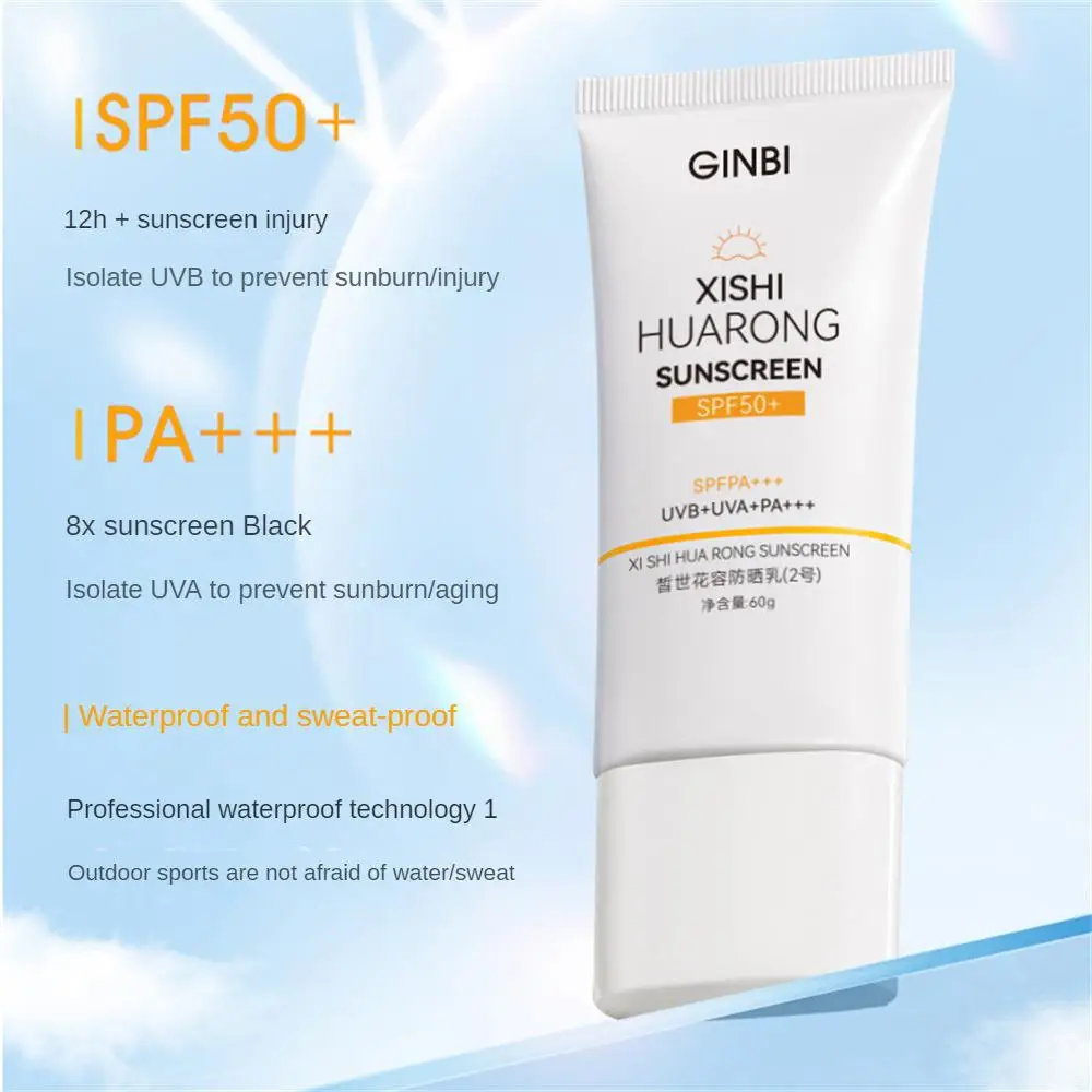 GINBI Sunscreen Whitening Moisturizing Anti-UV Sunblock Skin Cream Plain Isolation Refreshing Summer Skin Care Sunblock Unisex
GINBI Sunscreen Whitening Moisturizing Anti-UV Sunblock Skin Cream Plain Isolation Refreshing Summer Skin Care Sunblock Unisex