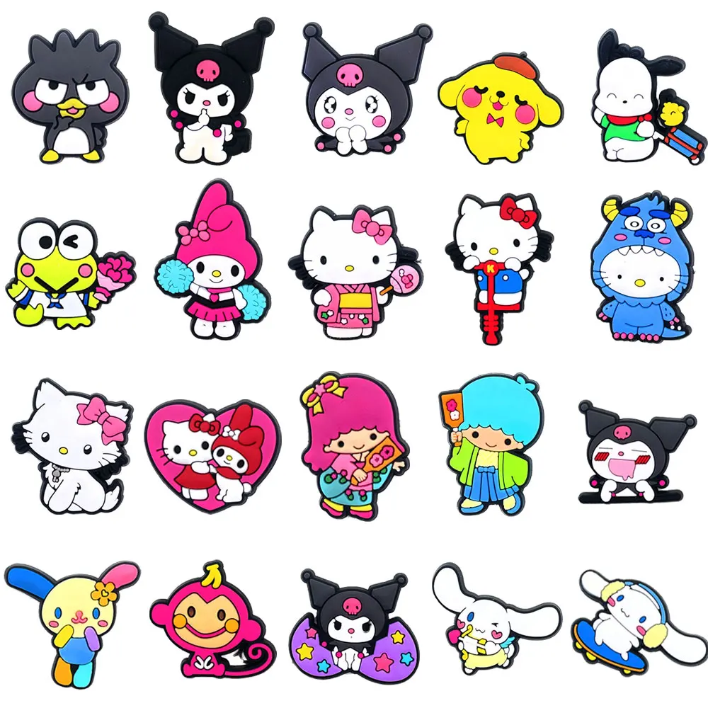 10Pcs Sanrio Hello Kitty Shoe Buckle DIY Accessories Kawaii Cute Croc Charm Slipper Decoration Sandals Decor Kid Girl X-mas Gift
10Pcs Sanrio Hello Kitty Shoe Buckle DIY Accessories Kawaii Cute Croc Charm Slipper Decoration Sandals Decor Kid Girl X-mas Gift