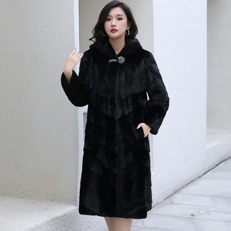 Clearance Coats Overcoat Genuine Leather Fur Mink Fur Thick Winter Formal Other Real Fur Overcoat Female Mink Coat Sd1
Clearance Coats Overcoat Genuine Leather Fur Mink Fur Thick Winter Formal Other Real Fur Overcoat Female Mink Coat Sd1