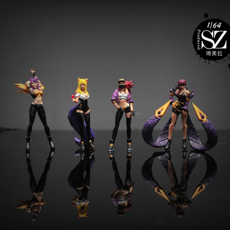 1/64 1/43 puppet model League of Legends women's group micro-landscape props car model scene layout decoration resin figure
1/64 1/43 puppet model League of Legends women's group micro-landscape props car model scene layout decoration resin figure