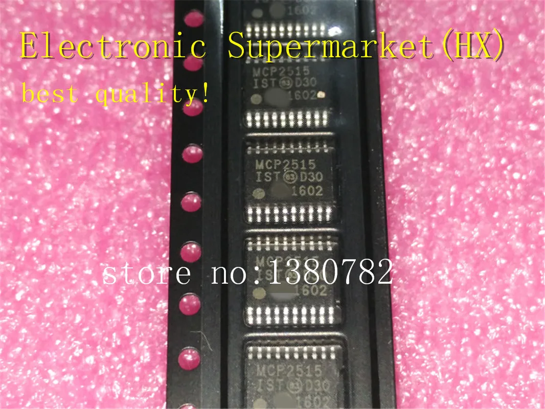 New original special price spot 50pcs/lots MCP2515-I/ST MCP2515 TSSOP-20 New original IC In stock!
New original special price spot 50pcs/lots MCP2515-I/ST MCP2515 TSSOP-20 New original IC In stock!