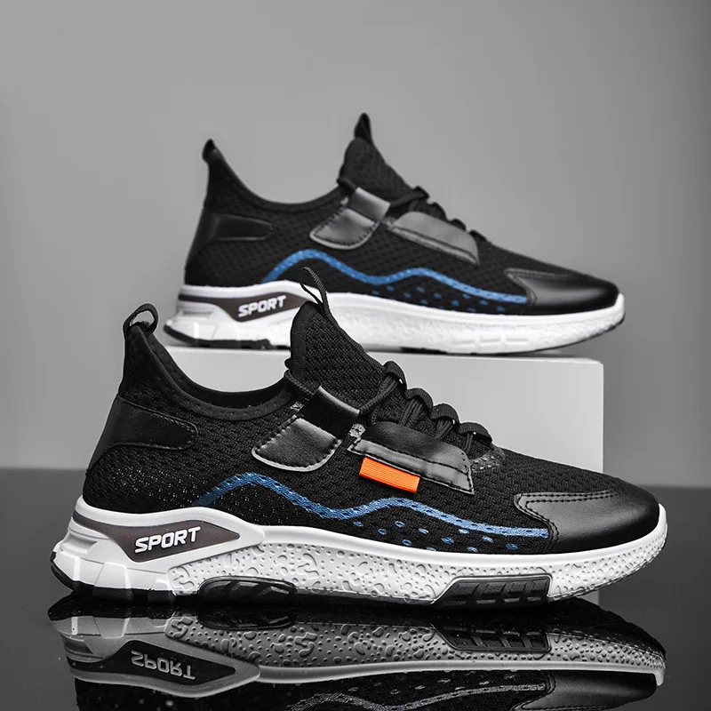 Running shoes 22 new men's sports shoes flying woven breathable casual trendy Shoes Sneakers Men's shoes spring
Running shoes 22 new men's sports shoes flying woven breathable casual trendy Shoes Sneakers Men's shoes spring