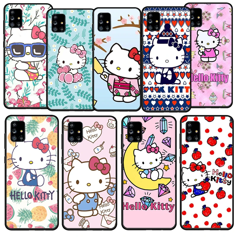 Anime Girls Hello Kitty For Samsung Galaxy A52S A73 A72 A71 A52 A51 A12 A32 A21S TPU Soft Silicone Black Phone Case Fundas Cover
Anime Girls Hello Kitty For Samsung Galaxy A52S A73 A72 A71 A52 A51 A12 A32 A21S TPU Soft Silicone Black Phone Case Fundas Cover