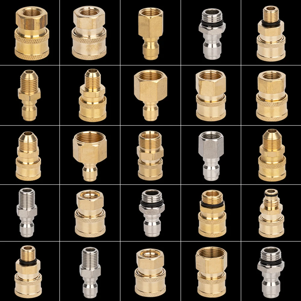 1/4'' Thread Faucet Quick Connector Car Washing Machine Water Filter High Pressure Washer Garden Pipe Hose Adapter
1/4'' Thread Faucet Quick Connector Car Washing Machine Water Filter High Pressure Washer Garden Pipe Hose Adapter