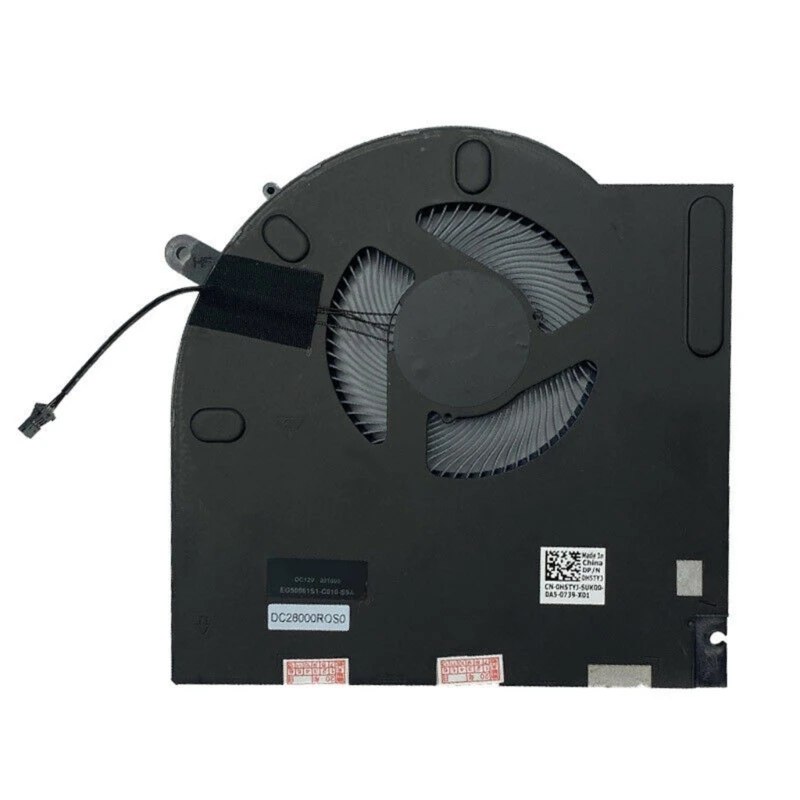 High Speed CPU GPU Cooler Fan Cooling 0CNV63 0H5TYJ For M17 R3 M17 R4 RTX20
High Speed CPU GPU Cooler Fan Cooling 0CNV63 0H5TYJ For M17 R3 M17 R4 RTX20