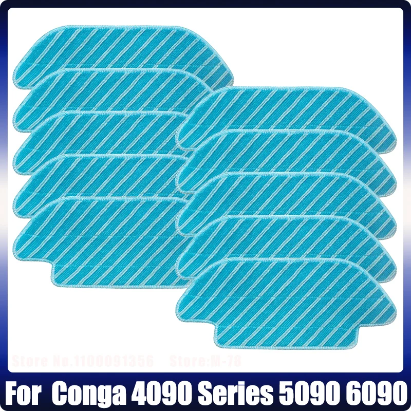 Washable Mop Cloth Rag Replacement for Cecotec Conga 4090 Series 4090 4690 5090 6090 Vacuum Cleaner Spare Parts Cleaning Mop Pad
Washable Mop Cloth Rag Replacement for Cecotec Conga 4090 Series 4090 4690 5090 6090 Vacuum Cleaner Spare Parts Cleaning Mop Pad
