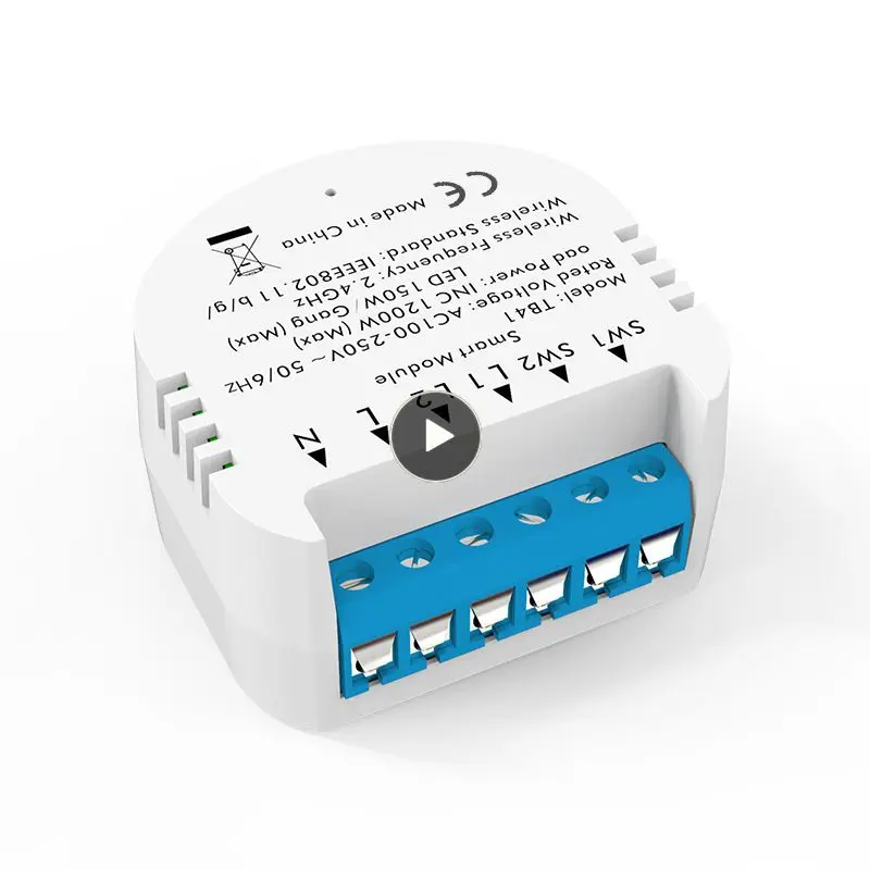 Remote Smart Light Switch Diy App Control Wifi Wireless Switch Breaker Module Tuya Switch Neutral Wire Fire Wire Smart Life
Remote Smart Light Switch Diy App Control Wifi Wireless Switch Breaker Module Tuya Switch Neutral Wire Fire Wire Smart Life