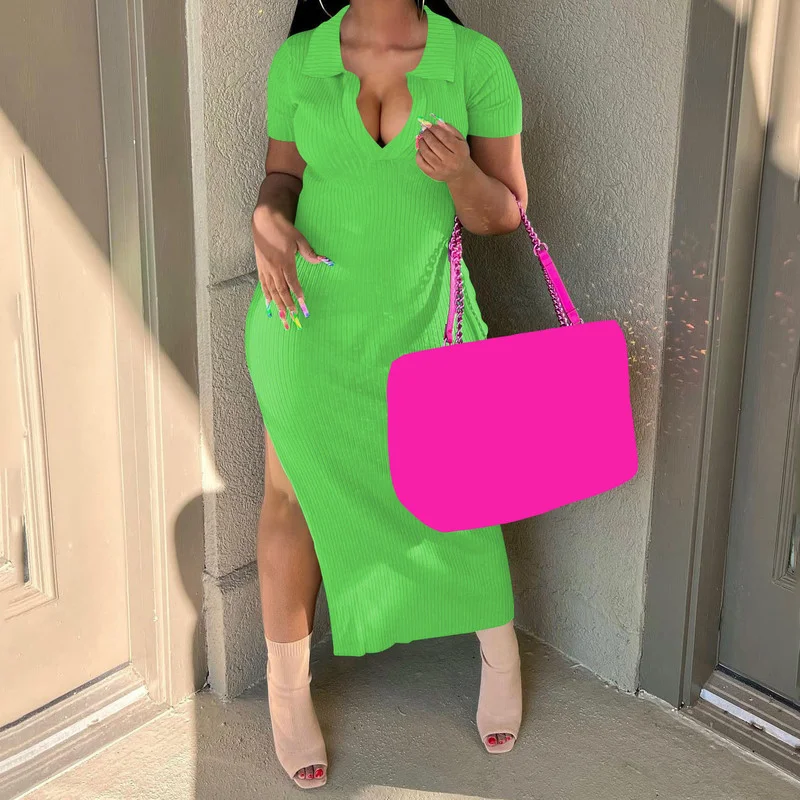 WUHE женское трикотажное эластичное длинное платье корейская мода тонкое облегающее Платье макси с отложным воротником
WUHE женское трикотажное эластичное длинное платье корейская мода тонкое облегающее Платье макси с отложным воротником