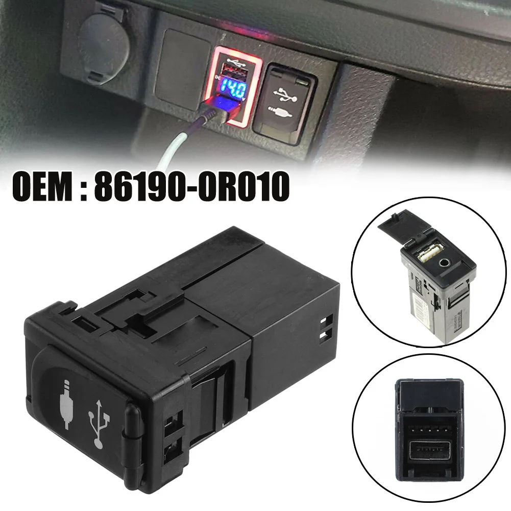 Адаптер AUX USB-порта 86190-0R010 для Rav4 для Camry для Yaris Corolla Для Avalon AUX адаптер USB-порта
Адаптер AUX USB-порта 86190-0R010 для Rav4 для Camry для Yaris Corolla Для Avalon AUX адаптер USB-порта