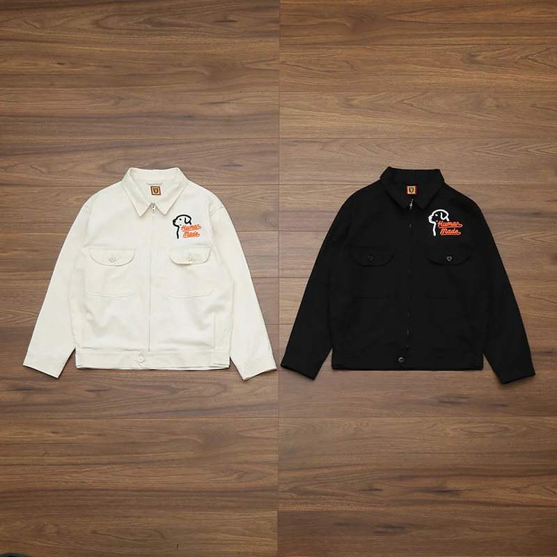 Embroidered HUMAN MADE Labrador Men Women 1:1 Zipper Cargo Jacket Human Made Oversize Jackets
Embroidered HUMAN MADE Labrador Men Women 1:1 Zipper Cargo Jacket Human Made Oversize Jackets